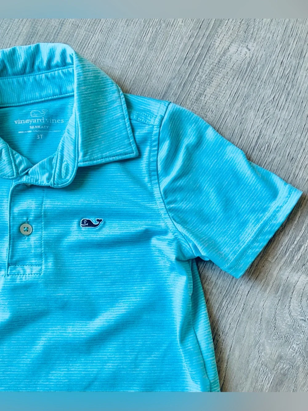 Vineyard Vines Striped Polo Shirt Boys 3T